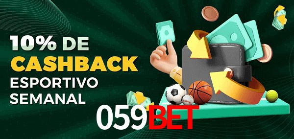 10% de bônus de cashback na 059BET